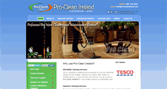 Desktop Screenshot of procleanireland.com